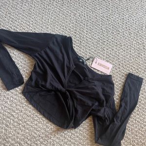 Long sleeve Missguided crop